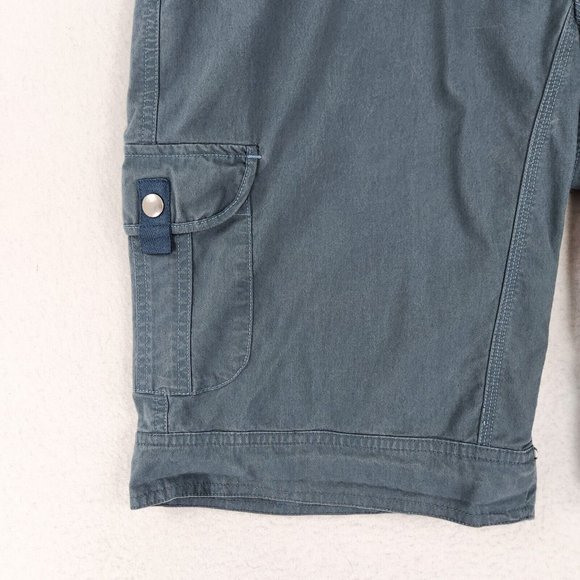 Kuhl Shorts Womens 12 Blue Cargo Bermuda UPF 50 Splash 11" Hiking Outdoor Casual - Picture 3 of 14